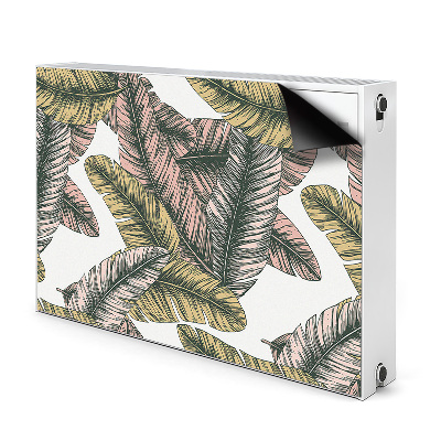 Radiator cover Banana leaves