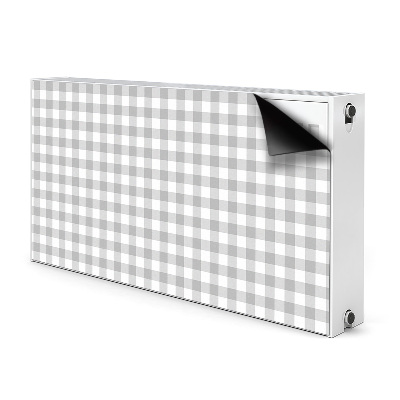 Decorative radiator cover Gray grille