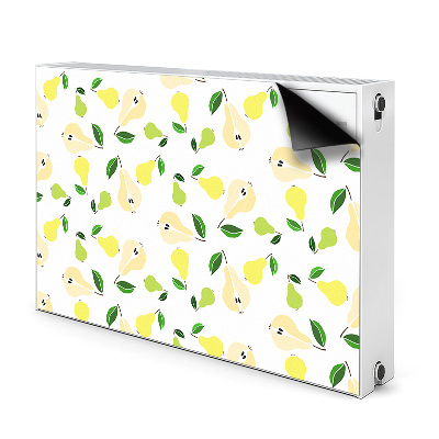 Magnetic radiator mat Yellow pears