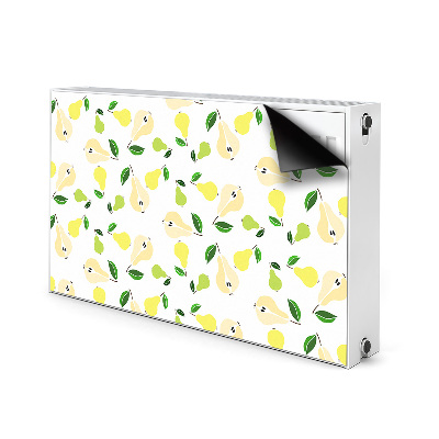 Magnetic radiator mat Yellow pears