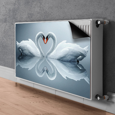 Magnetic radiator cover Swans