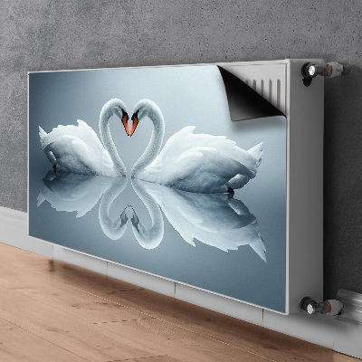 Magnetic radiator cover Swans