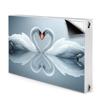 Magnetic radiator cover Swans