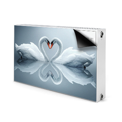 Magnetic radiator cover Swans