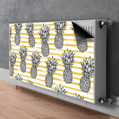 Radiator cover Pineapple