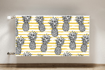 Radiator cover Pineapple