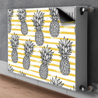 Radiator cover Pineapple