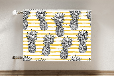 Radiator cover Pineapple