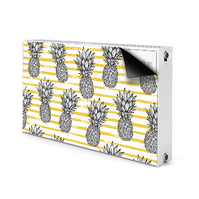 Radiator cover Pineapple