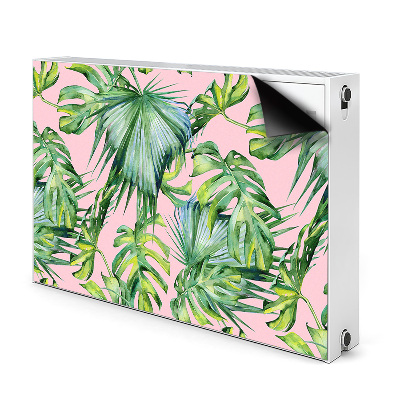 Decorative radiator cover Botanical art