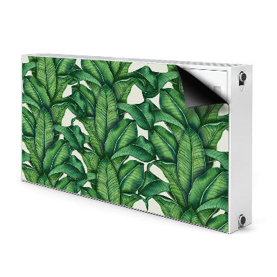 Printed radiator mat Botanical leaves