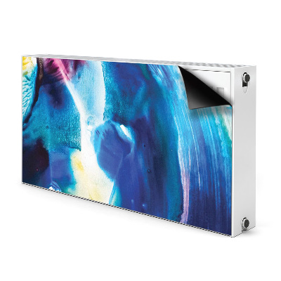 Magnetic radiator cover Blue spots