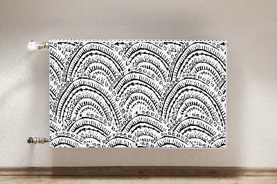 Radiator cover Abstract pattern