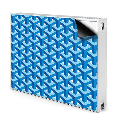 Magnetic radiator mat Threedimensional graphics