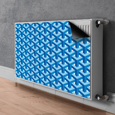 Magnetic radiator mat Threedimensional graphics