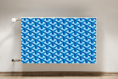 Magnetic radiator mat Threedimensional graphics