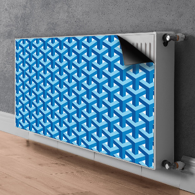 Magnetic radiator mat Threedimensional graphics