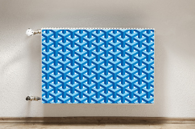 Magnetic radiator mat Threedimensional graphics