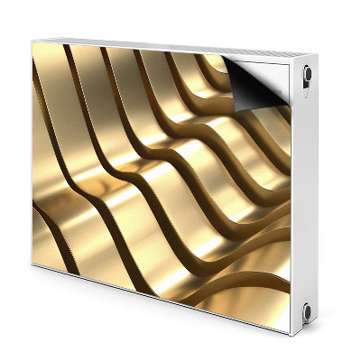 Magnetic radiator mat Golden elements