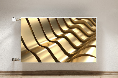 Magnetic radiator mat Golden elements