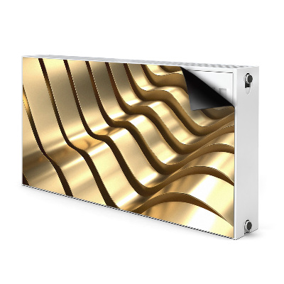 Magnetic radiator mat Golden elements