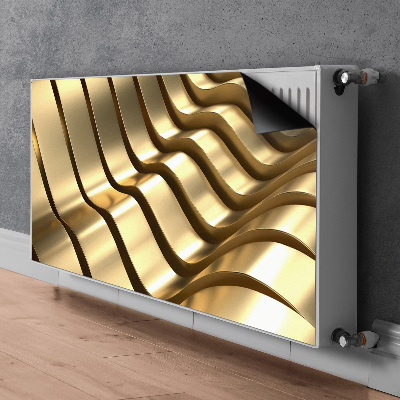 Magnetic radiator mat Golden elements