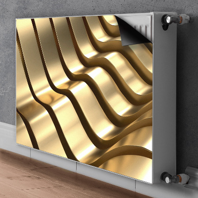 Magnetic radiator mat Golden elements