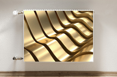 Magnetic radiator mat Golden elements