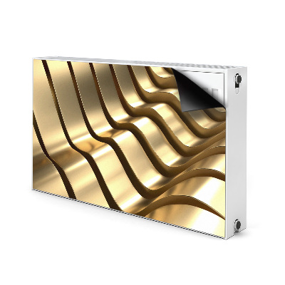 Magnetic radiator mat Golden elements