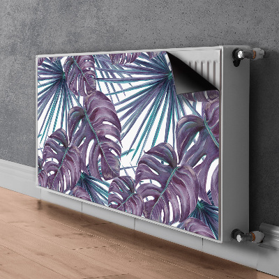 Magnetic radiator cover Monster leaves