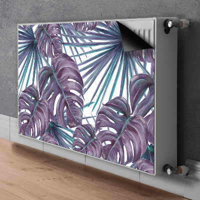 Magnetic radiator cover Monster leaves