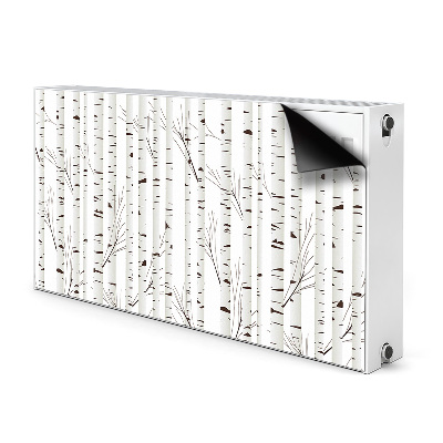 Radiator cover Birch