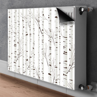 Radiator cover Birch