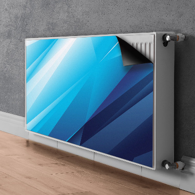 Magnetic radiator cover Blue transition