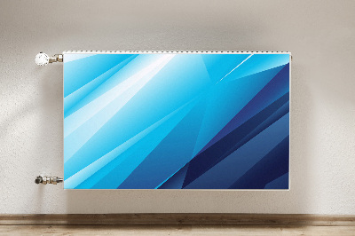 Magnetic radiator cover Blue transition