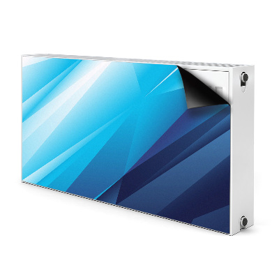 Magnetic radiator cover Blue transition