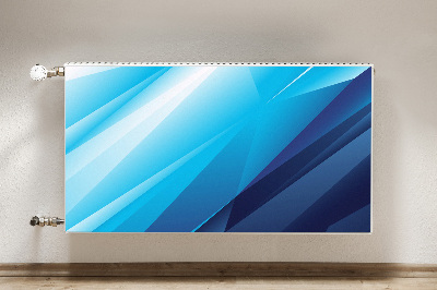 Magnetic radiator cover Blue transition