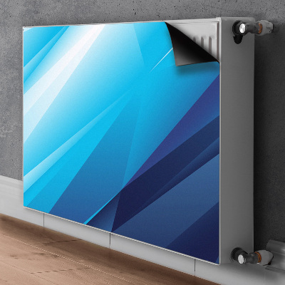 Magnetic radiator cover Blue transition