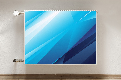 Magnetic radiator cover Blue transition