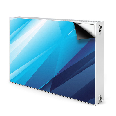 Magnetic radiator cover Blue transition