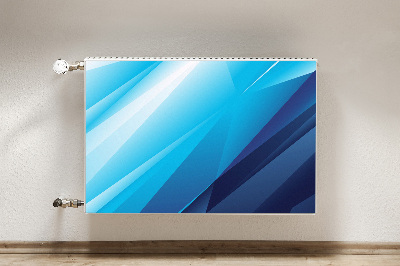 Magnetic radiator cover Blue transition