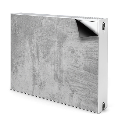 Decorative radiator cover Gray concrete