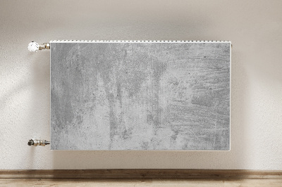 Decorative radiator cover Gray concrete