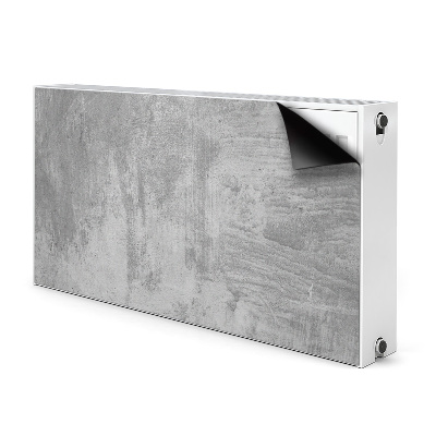 Decorative radiator cover Gray concrete