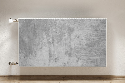 Decorative radiator cover Gray concrete