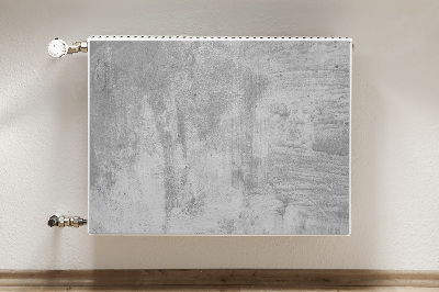 Decorative radiator cover Gray concrete