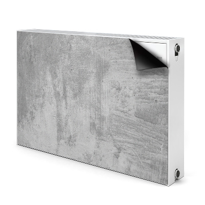 Decorative radiator cover Gray concrete