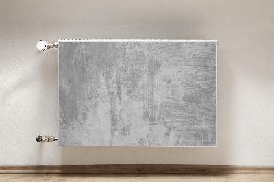 Decorative radiator cover Gray concrete