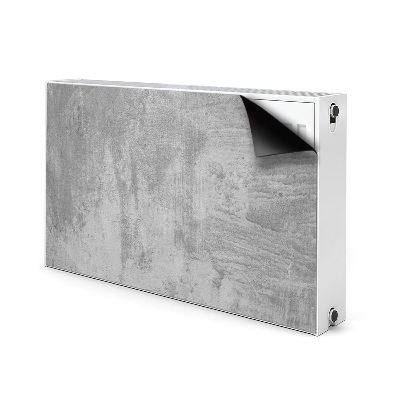 Decorative radiator cover Gray concrete