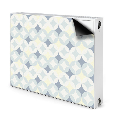 Magnetic radiator mat Retro pattern